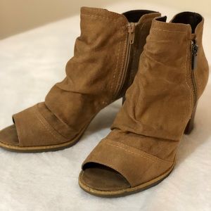 Open Toe Boots
